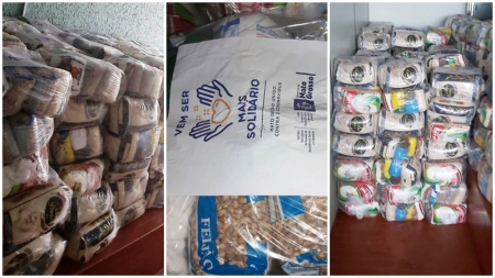 Rosário Oeste adere ao Programa Vem Ser Mais Solidário e continua doação cestas básicas para famílias carentes.