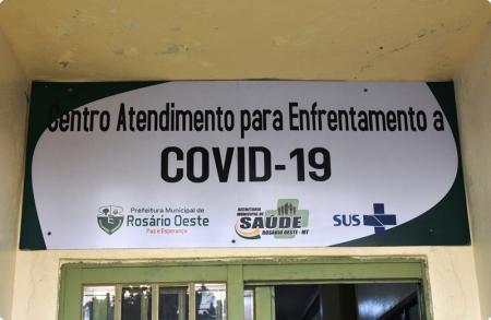 Centro de Atendimento para Enfrentamento a Covid-19 de Rosário Oeste altera horário de atendimento à população