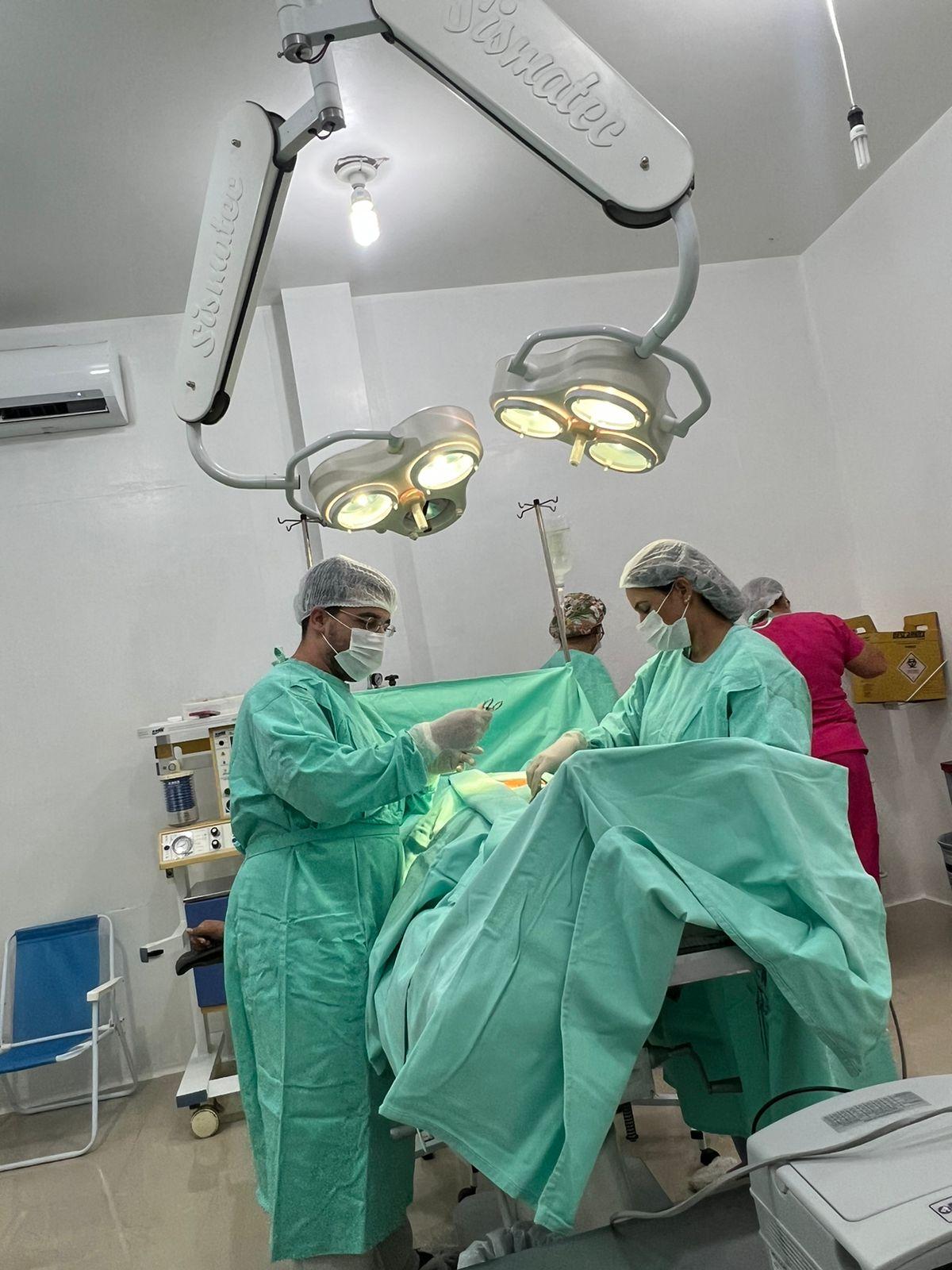 Cirurgias no Hospital Municipal 1