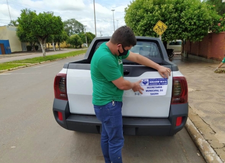 Prefeitura de Rosário Oeste recebe mais um automóvel pela Secretaria de Saúde