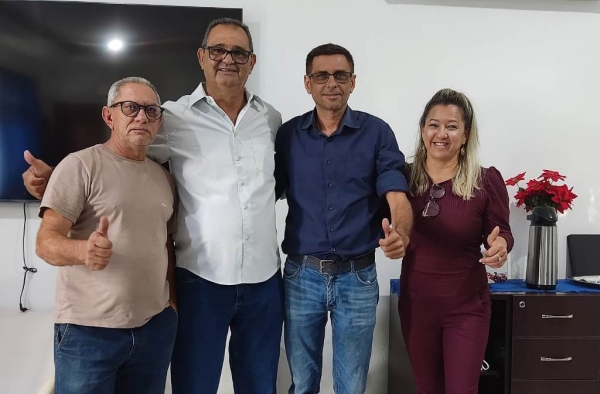 Governo de Todos! Três novos secretários assumem pastas da Prefeitura de Rosário Oeste.