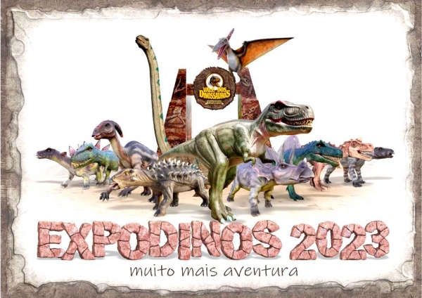 Rosário Oeste receberá exposição “Vale dos Dinossauros” no próximo dia 20/12