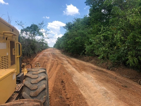 Prefeitura inicia reparos nas estradas da Zona Rural de Rosário Oeste