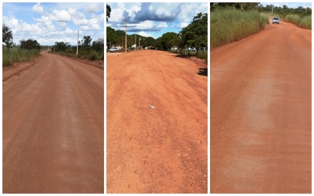 Prefeitura continua reparos nas estradas da zona rural